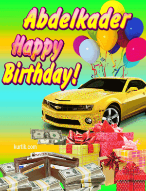 Happy anniversary Abdelkader images gif