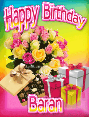 Baran Happy Birthday animated gif