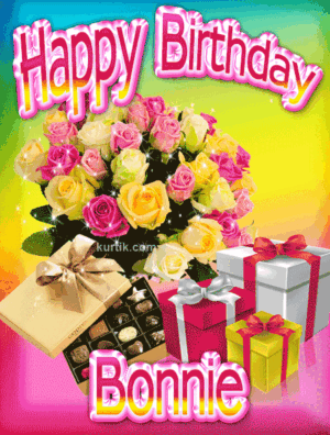 Bonnie Happy Birthday animated gif