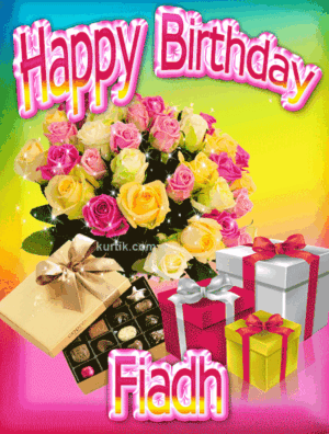 Fiadh Happy Birthday animated gif