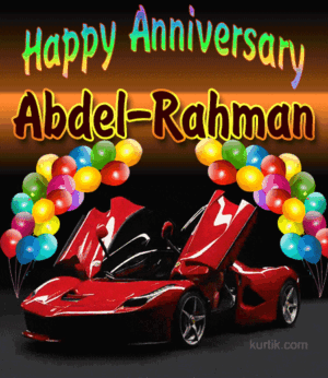 Happy anniversary Abdel-Rahman images gif